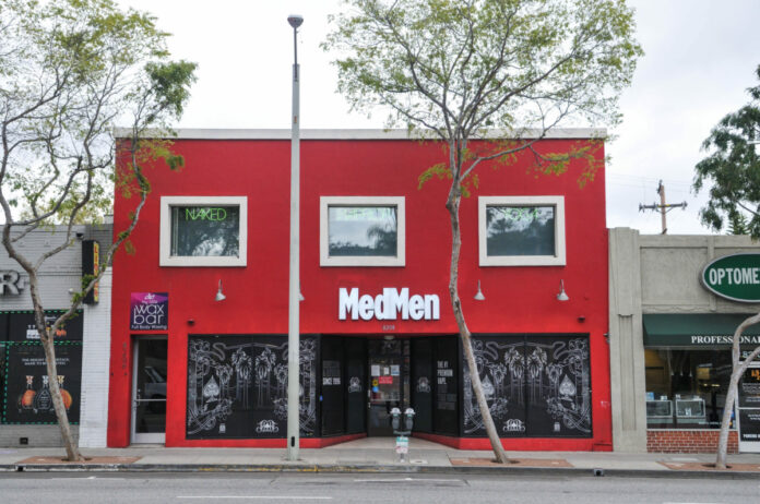 MedMen storefront in West Hollywood